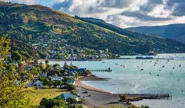 Dag 18 14 nov Dunedin Idag lägger vi till i Dunedin, en historiskt viktig stad i Nya Zeeland, som erbjuder rikligt med historia och kultur vid sidan om en fascinerande natur och ett rikt djurliv.