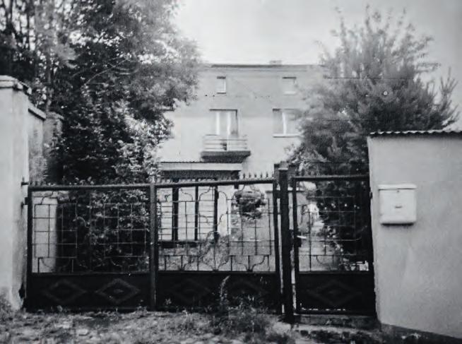 Huset i Będzin, här bodde Zygmunt som barn.
