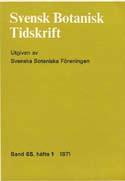 I årgång 1976 finner vi även listor över svensk botanisk litteratur och naturvårdsundersökningar samt Projekt Linné, som rapporterar hotade, svenska växter och deras aktuella status (Nilsson och