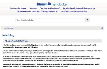 beräkningsprogram ShuntLogik. www.prema.