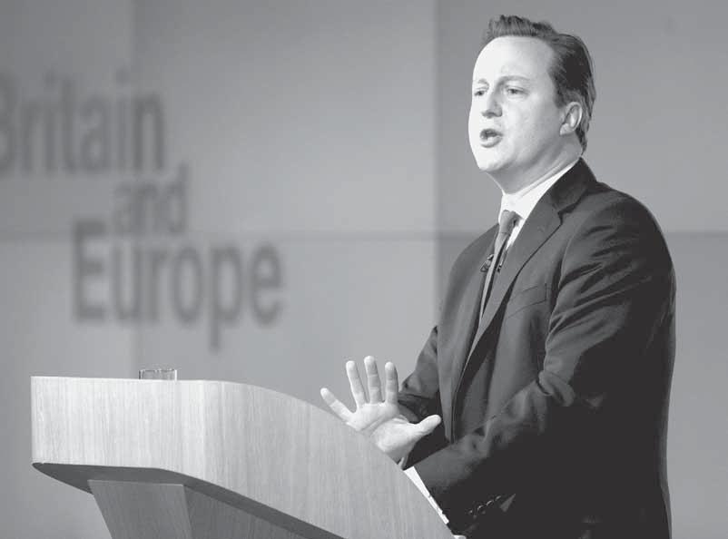 najvyššej úrovni, povedal včera v Londýne britský premiér David Cameron v dlho očakávanom prejave o budúcnosti Británie v Európskej únii.
