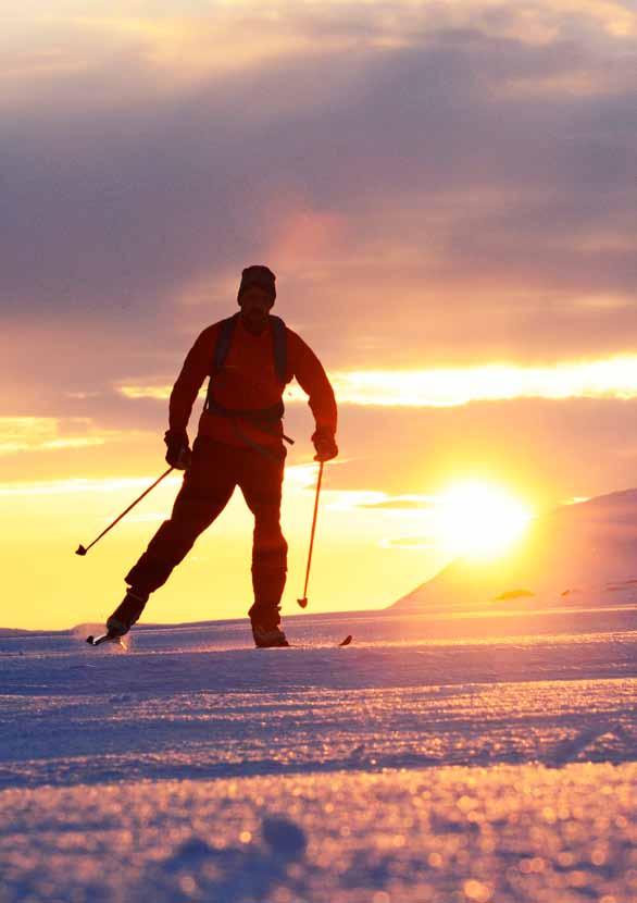 Upplev Grövelsjö fjällen Vinter guiden 2017/2018 Skidparadis - 100 km preparerade skidspår i storslagen