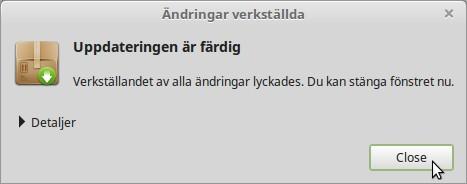 När alla uppdateringar är
