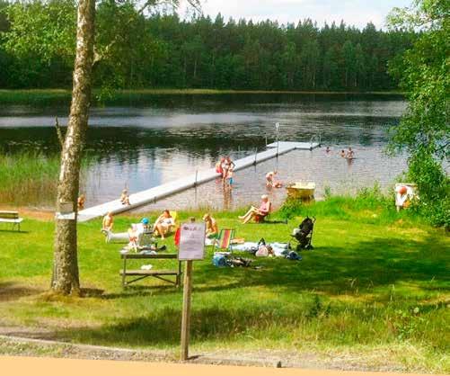 Det finns mycket att välja på! Här är en lista på några utflyktsmål: Badplatser Bjuggö Sandstrand på ön Bjuggö i Åsunden. TC. Går endast att nå med egen båt.