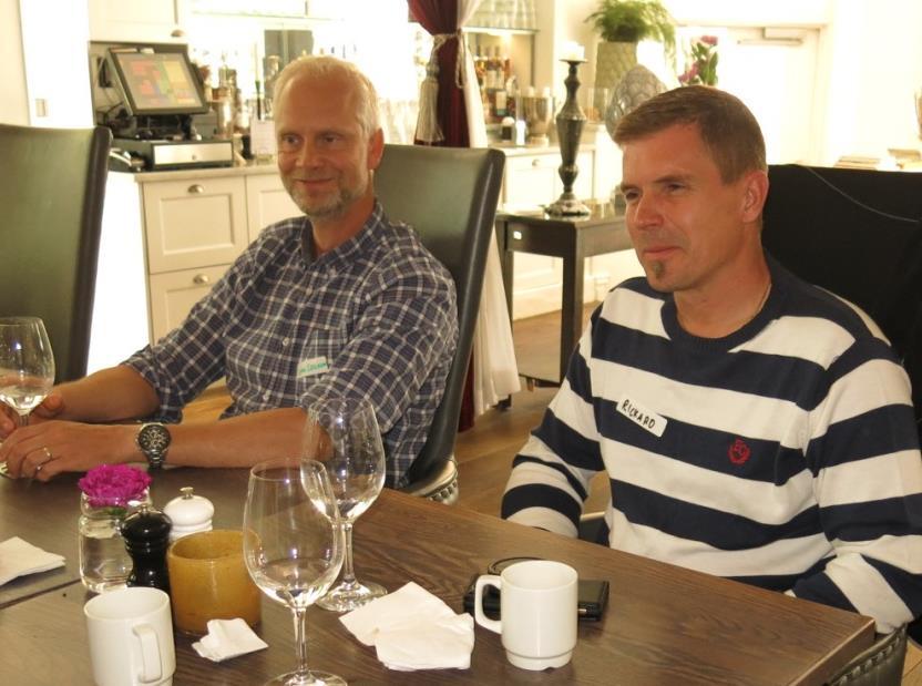 lunch i restaurangen på Varbergs Stadshotell.