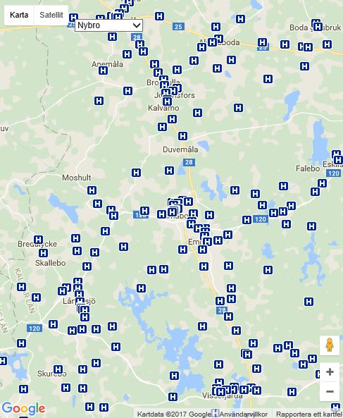 Cykelparkeringar är särskilt viktiga vid kollektivtrafikhållplatser.