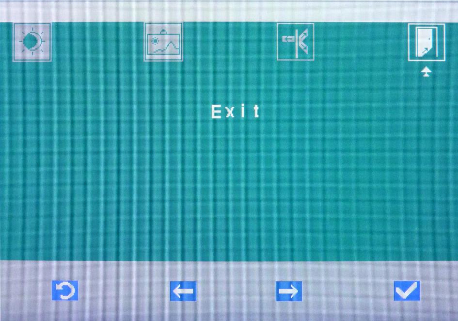 Sirona Dental Systems GmbH 4 Hantering 4.5 Menyn Exit (avsluta) 4.5 Menyn Exit (avsluta) Om du inte trycker på någon knapp under en viss tid stängs skärmmenyn av automatiskt.