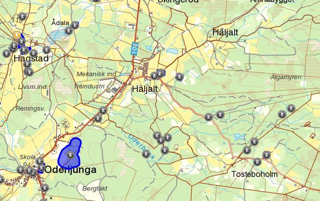 I Häljalt planerar kmmunen ny bstadsbebyggelse på flera platser.
