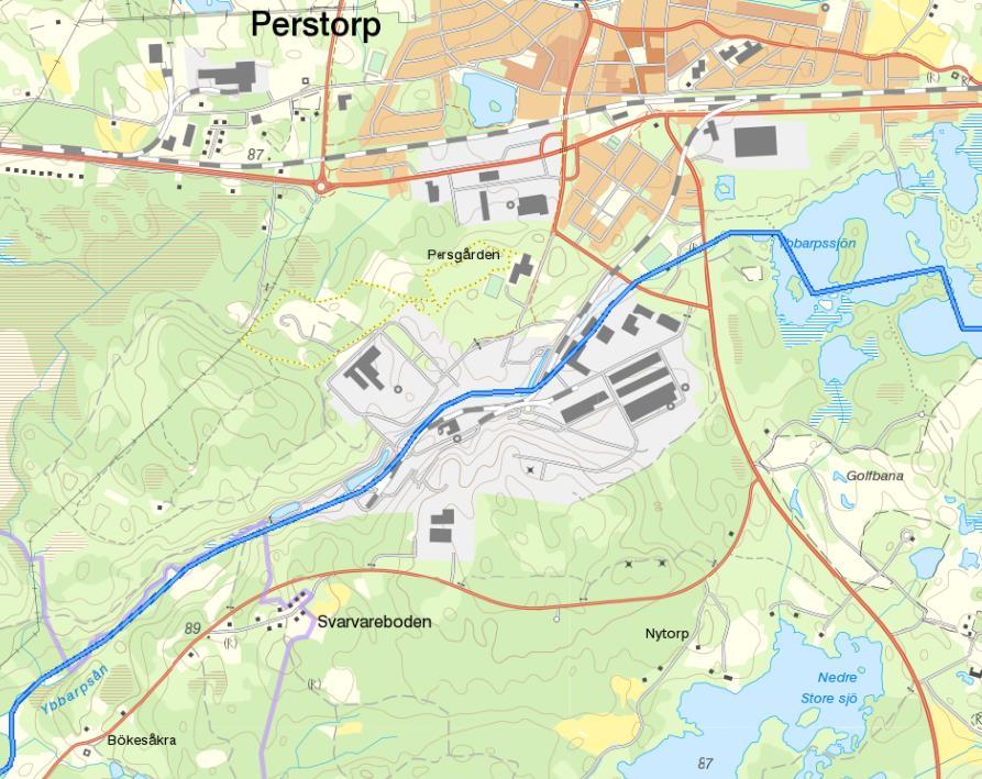 Tabell 5. Sammanställning av de beslutade miljöknsekvensnrmerna för vattendrag i Perstrp.