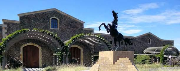 Napa, Kalifornien Usa Black Stallion Winery Black Stallion är ett boutique winery som bygger på olika unika vingårdslägen med speciella micro-klimat.