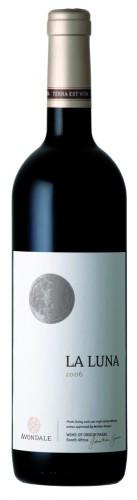 Sydafrika - Avondale La Luna Vinet är en "Bordeauxblandning" av Cabernet Sauvignon, Cabernet Franc, Merlot och Petit Verdot.
