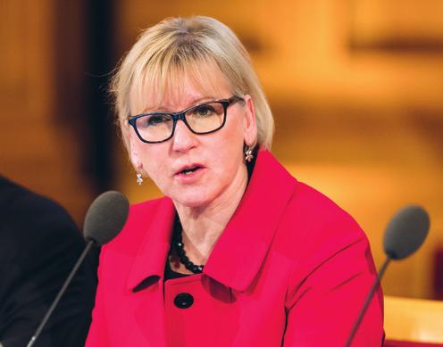 Hälsning från statsministern och samarbetsministern