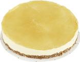 1-p (4/DFP) Fryst Cheesecake Blåbär Handgjord med en härligt krispig