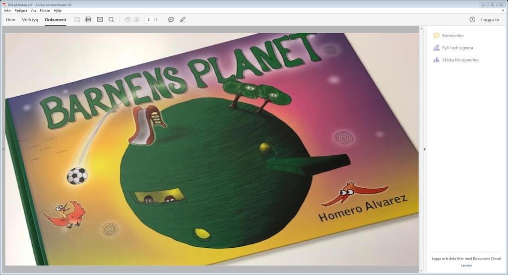 Välkommen till lansering av boken Barnens planet! Vi bjuder på bok, handledning, musik, högläsning och fika.