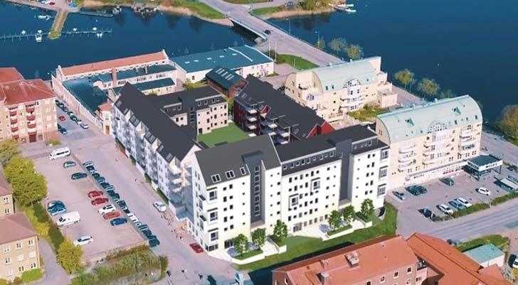 För kvarteret Garvaren på Pantarholmen, utmed Landsvägsgatan, planeras byggnation av tre bostadshus i tre till sex våningar med cirka 100 lägenheter.