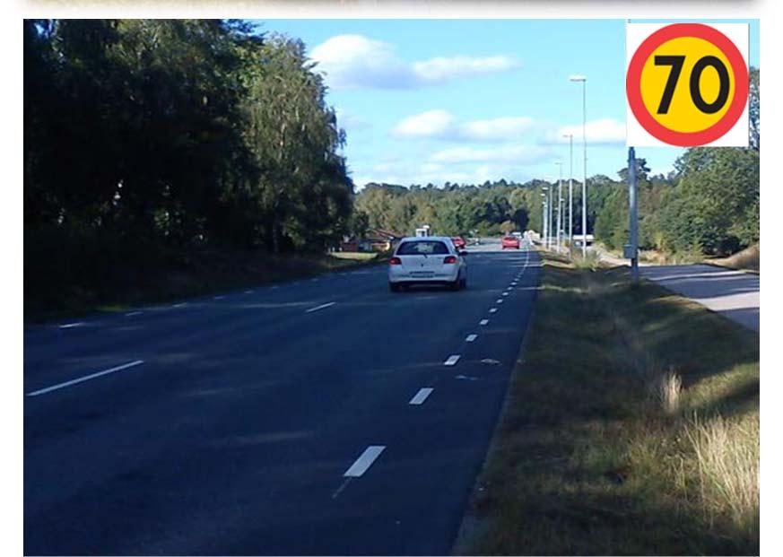 för en oskyddad trafikant Trafiksäkerhetseffekter