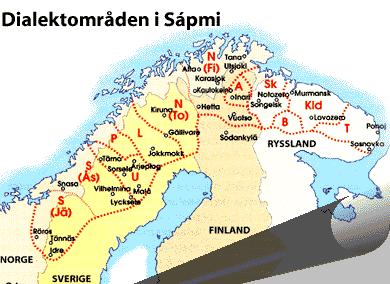 KULTUR Språk Samiskan är ett finsk-ugriskt språk, släkt med finska och estniska. Svenska är ett indoeuropeiskt språk. De samiska språkvarianterna går över landsgränserna.