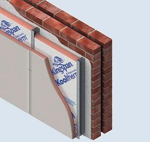 Arbetsinstruktioner Transport Kingspan Kooltherm isolerskivor ska transporteras torra. Lagring Kingspan Kooltherm isolerskivor ska lagras torrt, liggande och tillräckligt stadigt.