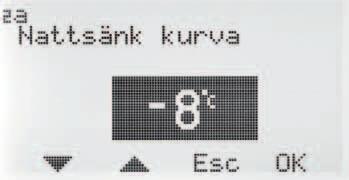 Rum temp. max är maximalt tillåtna rumstemperatur.