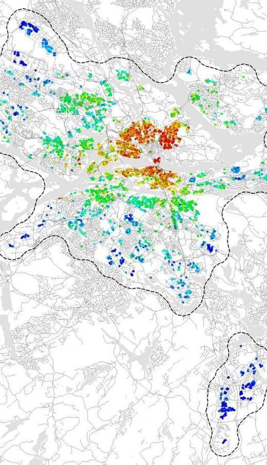 Stadskvalitetsmodellen för bostäder i flerfamiljshus förklarar 90 procent av
