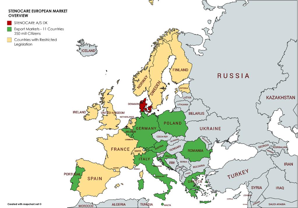 EUROPEISKA LÄNDER DÄR LEGALISERING AV MEDICINSK CANNABIS HELT ELLER DELVIS IMPLEMENTERATS LEGALISERING AV MEDICINSK CANNABIS I DANMARK Sedan den 1 januari 2018 har samtliga läkare i Danmark legalt