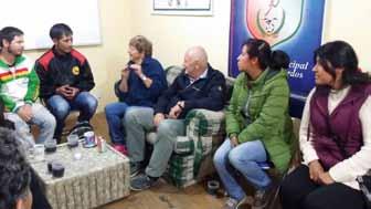 VERKSAMHET Bolivia Vi har ett projekt under MyRight där projektet går ut på att stärka det bolivianska dövidrottsförbundet FEDEBOISO och bilda dövidrottsklubbar som sedan ansluts till FEDEBOISO.