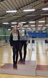 Coach Belan Zengana, målvaktstränare Stefan Wall Badminton, Örebro 19-20 mars Herrsingel: Niklas Wanjura, IK Hephata