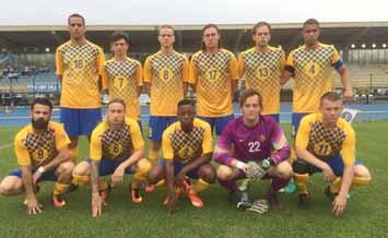 v Dahlberg, Lindström, Sätterlund, Califf Nilsson, Karlsson och Shadabi VM i fotboll Cappacio-Salerno, Italien 19 juni- 2 juli Sveriges herrar kom på en sextonde plats i världsmästerskapet.