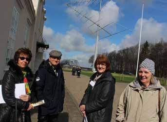 Hon berättade i samband med invigningen att hon arbetade med den nya kulturarvspropositionen. Hon var djupt imponerad av den bredd och den entusiasm som finns i arbetslivsmuseerna över hela landet.