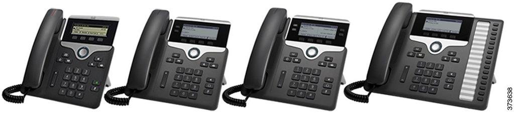 KAPITEL 1 Din telefon Cisco IP Phone 7800-serien, på sidan 1 Installation av telefonen, på sidan 3 Aktivera och logga in på din telefon, på sidan 5 Självbetjäningsportalen, på sidan 6 Knappar och
