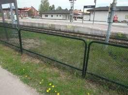 staket är bullerplanket, allmänt byggt från
