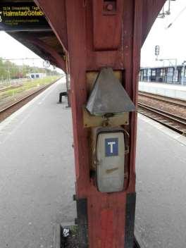 på linjen och trafikledning.