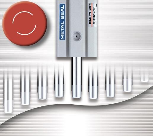 .SE-156 A Kompakt lågfriktionscylinder (metallslid) ø, ø, ø,