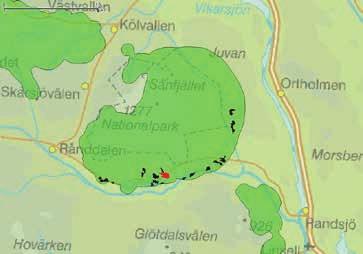 VT 1 OMRÅDE 2 DALSVALLEN NORD Avverkningsanmälan: A 18791-2015 Ägare: Holmen Skog Yta: 32,3 ha Datum för inventeringen: 2017-06-11 Inventerad av: Olli Manninen Noteringar: 12 noteringar av