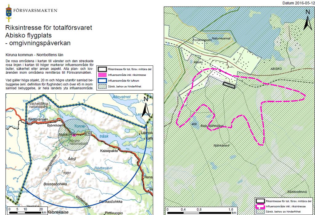 6.5 Totalförsvaret MB 3:9 Abisko flygplats Bild 6.4.