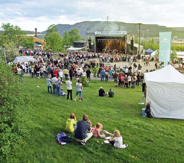 Kirunafestivalen. Foto: Kjell Törmä Piteå. Foto: Richard Kårström KIRUNA KOMMUN Folkmängd: 23 187 invånare Längst upp i nordligaste Sverige.