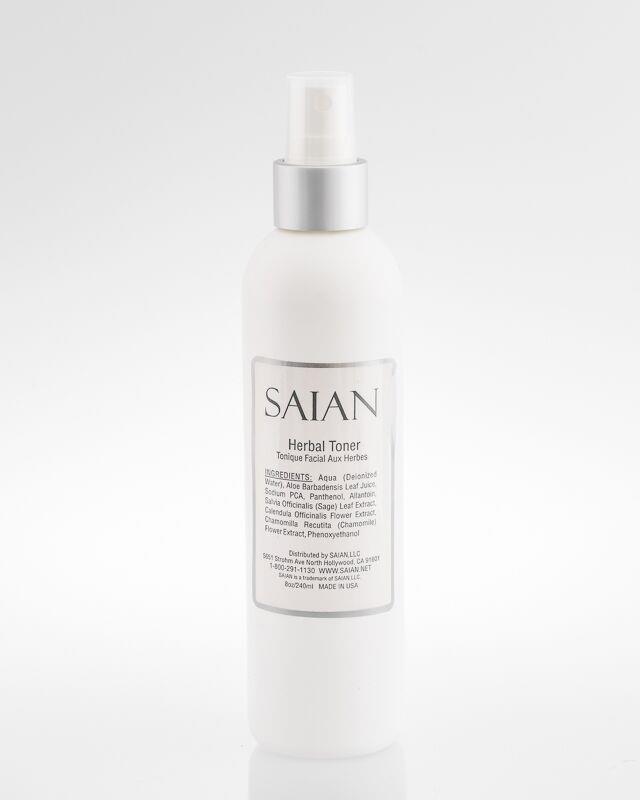 För alla hudtyper Produktbeskrivning: SAIAN Herbal Toner är lätt, naturlig och doft fri.