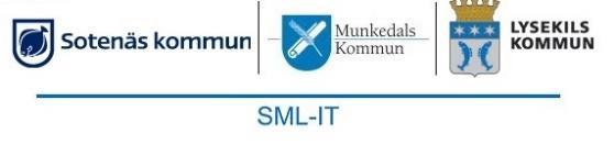 Tjänstebeskrivning Datum: 2017-07-25 Förvaltn/enhet: IT-avdelningen för SML (Sotenäs- Munkedals- och Lysekils kommun) Handläggare: Anders Siljeholm Telefon: 0523-61 37 00 E-post: anders.