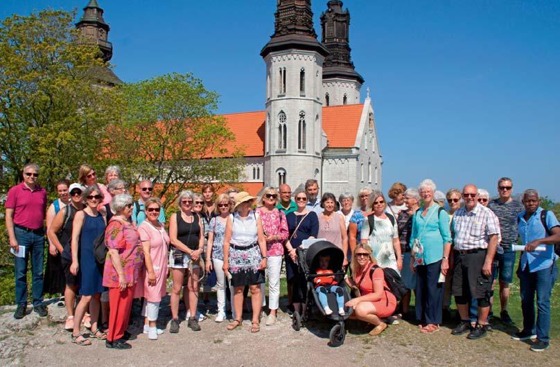 sjöng i Visby domkyrka.