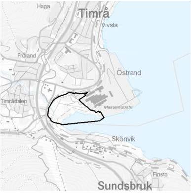 10 Figur 3 Område för detaljplan gällande nytt bioraffinaderi 4.2.3 Geologi och hydrologi Jordarterna runt Skönviken utgörs i ytan huvudsakligen av ler- och siltjordar med sulfidinnehåll.