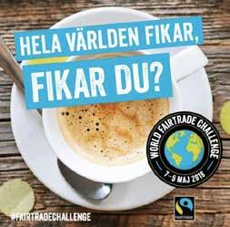 INTERNATIONELLT Om Fairtrade Fairtrade är en oberoende certifiering med uttalat mål att motverka fattigdom och stärka människors inflytande och handlingskraft med syfte att skapa förändring och