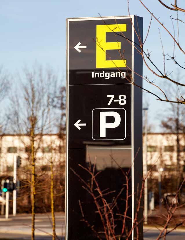 Exteriör Skyltning Via Via är designat och utvecklat i