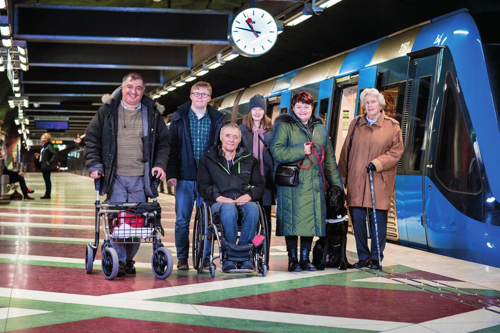 Vi kollektivtrafiken Kollektivtrafiken i Stockholms län är till för alla. Men alla tycker inte att det är lika enkelt att använda den.