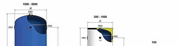 Köldbärartank AR 100-5000 liter AR serien