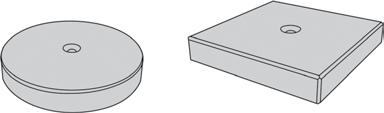 MAGNETER & FORMSÄTTNING FORMSIDESMAGNET MED EXCENTER 6535 Formsidesmagneter med fast eller justerbar front BLINDFOGSLIST MED MAGNET 7035 Blindfogslist i gummi Standardlängd 2,0 m Utförande Dragkraft