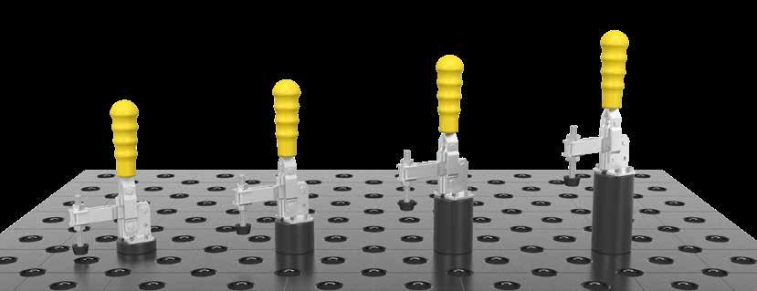 28 SNABBSPÄNNANORDNINGAR & ADAPTER Adapter med hål Adapter med hål för växla klämmor kan användas universellt i alla 28 mm borrhål. Högst i passande noggrannhet uppnås genom integrerad o-ringen.