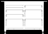 7 Hål Ø 16 mm, Borrhålsavstånd på bordsskiva är 50 mm 6.567 SEK Artikelnr.