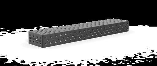VINKLAR 16 Torget U-formen 200/100 U-formen 200/100 (sidorna 200 mm) är idealisk som en förlängare av bordet, för vertikala uppställningar, och även som en robust anslutning mellan två svetsbord.