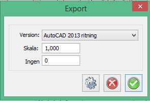 Exportera byggnader Indata: Den arbetsfil vi har med ursprung från Södermalm.topx Uppgift: Exportera en byggnad till AutoCAD DWG respektive ESRI shape-fil. 1.