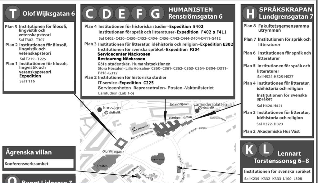 Datorsal och studentarbetsplatser på Humanisten Datorsal och studentarbetsplatser På Humanisten finns en datasal med datorarbetsplatser.